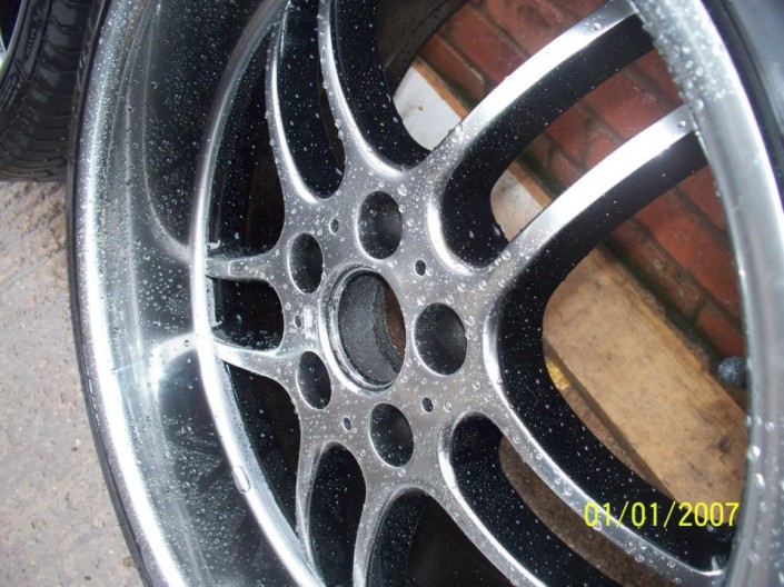 Shadow Chrome Alloy Wheel painting Nottingham, Derby & Long Eaton