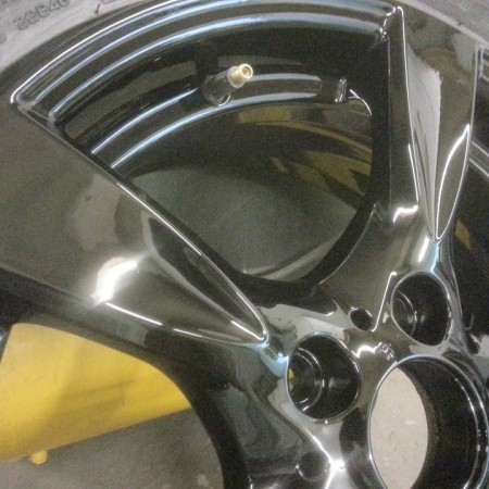 BMW Gloss Black Alloy Wheels Painting Nottingham Derby & Long Eaton