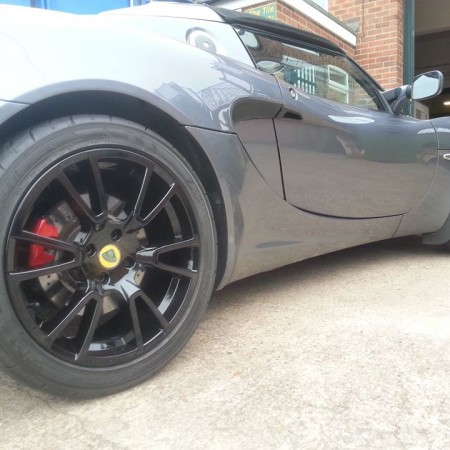 Lotus Elise alloy wheel refurbishment Nottingham Derby & Long Eaton