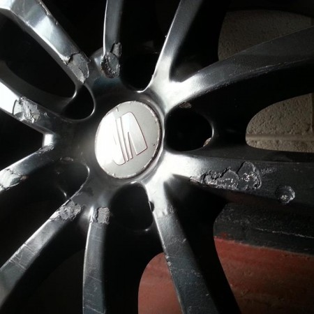 Seat FR alloy wheel refurbishment Nottingham Derby & Long Eaton
