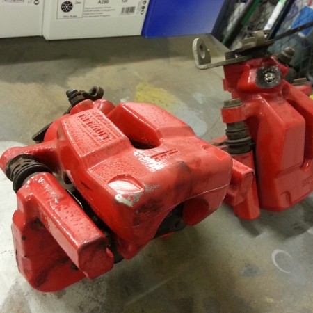 Renault Sport Brake Caliper Painting Nottingham Derby & Long Eaton