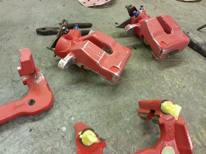 Renault Sport Brake Caliper Painting Nottingham Derby & Long Eaton