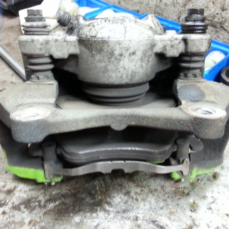 Focus RS Brake Caliper Painting Nottingham Derby and Long Eaton