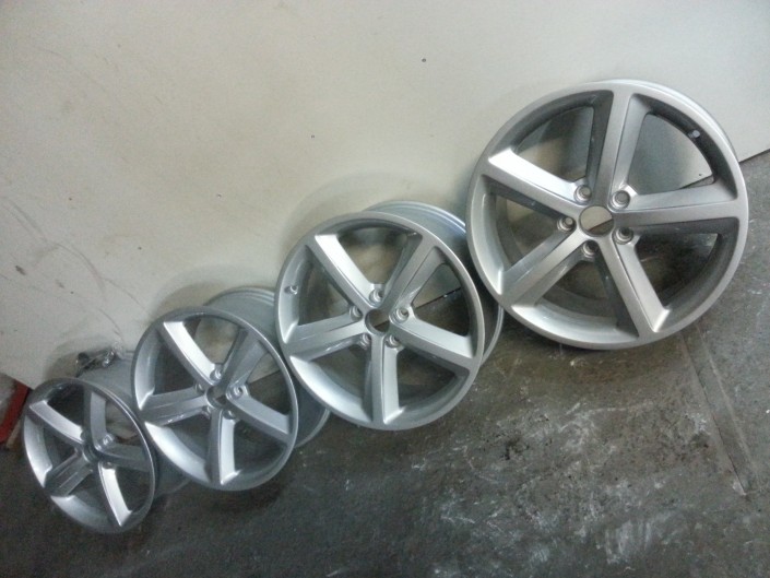 Audi OEM Wheel Refurb Nottingham, Derby & Long Eaton