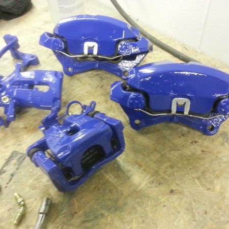 Ford Focus RS Caliper Painting Nottingham Derby & Long Eaton