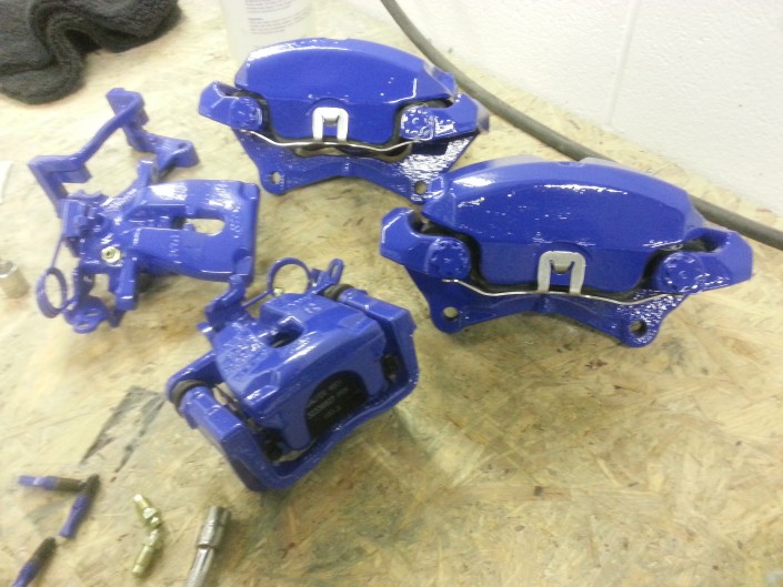 Ford Focus RS Caliper Painting Nottingham Derby & Long Eaton