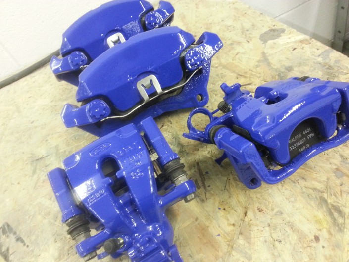 Ford Focus RS Caliper Painting Nottingham Derby & Long Eaton