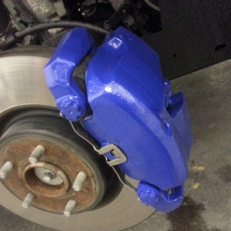 Ford Focus RS Caliper Painting Nottingham Derby & Long Eaton