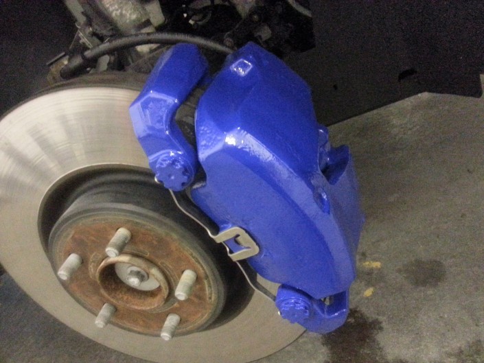 Ford Focus RS Caliper Painting Nottingham Derby & Long Eaton