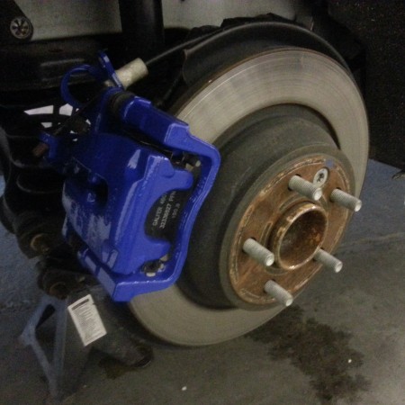 Ford Focus RS Caliper Painting Nottingham Derby & Long Eaton