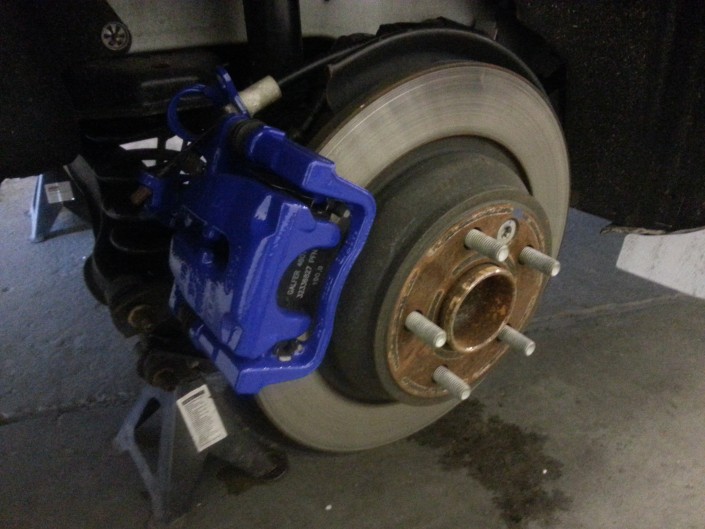 Ford Focus RS Caliper Painting Nottingham Derby & Long Eaton