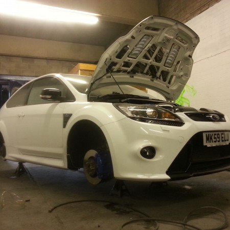 Ford Focus RS Caliper Painting Nottingham Derby & Long Eaton