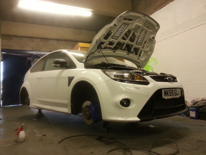 Ford Focus RS Caliper Painting Nottingham Derby & Long Eaton