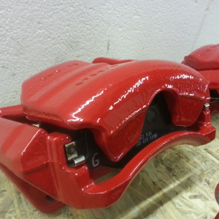 Skoda VRS Brake Caliper Painting Nottingham, Derby & Long Eaton