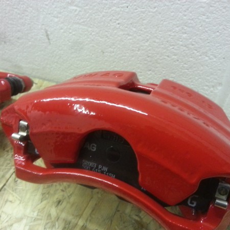 Skoda VRS Brake Caliper Painting Nottingham, Derby & Long Eaton