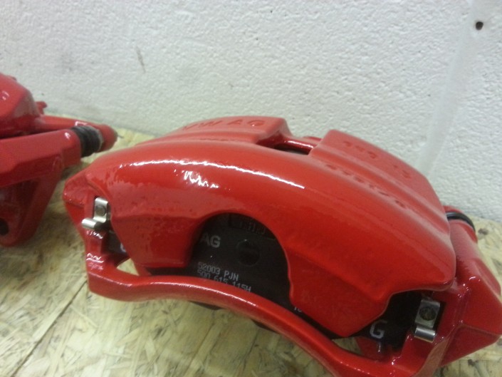 Skoda VRS Brake Caliper Painting Nottingham, Derby & Long Eaton