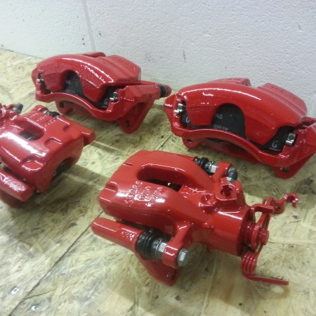 Skoda VRS Brake Caliper Painting Nottingham, Derby & Long Eaton