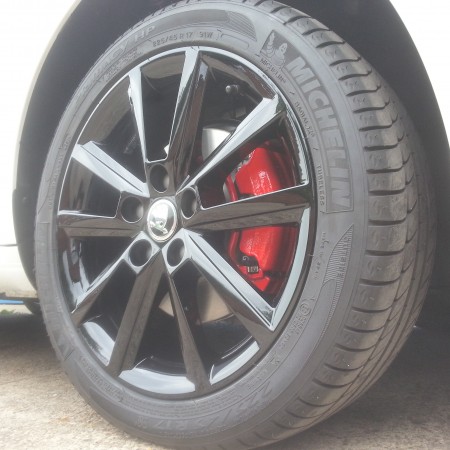 Skoda VRS Brake Caliper Painting Nottingham, Derby & Long Eaton