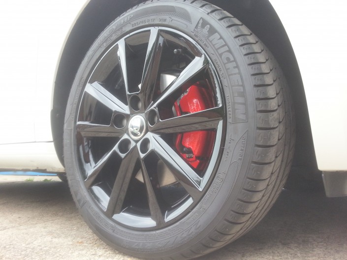 Skoda VRS Brake Caliper Painting Nottingham, Derby & Long Eaton