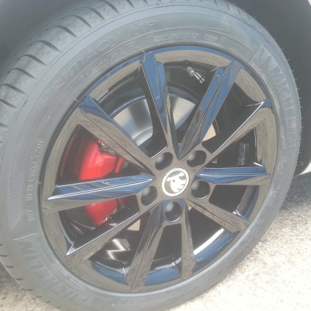 Skoda VRS Brake Caliper Painting Nottingham, Derby & Long Eaton