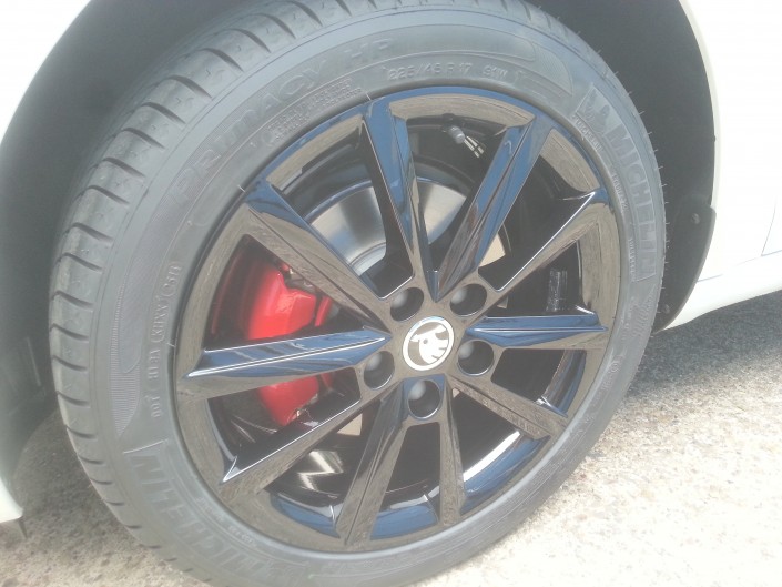 Skoda VRS Brake Caliper Painting Nottingham, Derby & Long Eaton