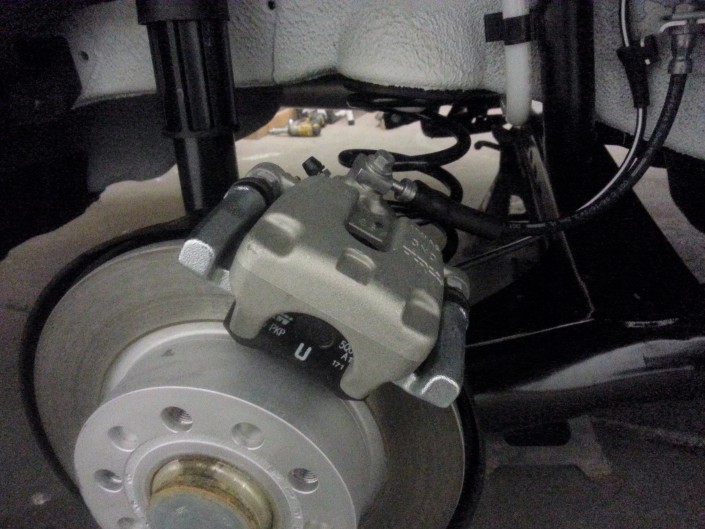 Skoda VRS Brake Caliper Painting Nottingham, Derby & Long Eaton