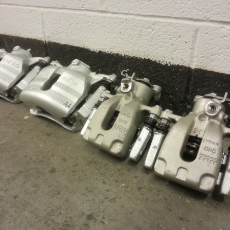 Skoda VRS Brake Caliper Painting Nottingham, Derby & Long Eaton