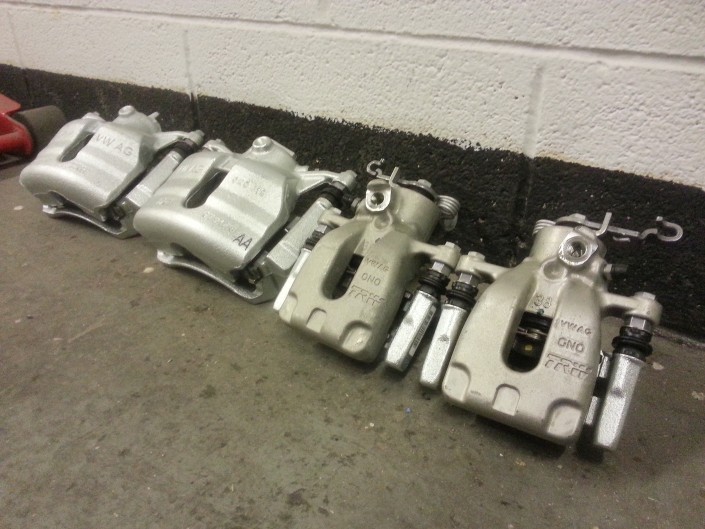 Skoda VRS Brake Caliper Painting Nottingham, Derby & Long Eaton