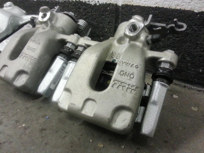 Skoda VRS Brake Caliper Painting Nottingham, Derby & Long Eaton