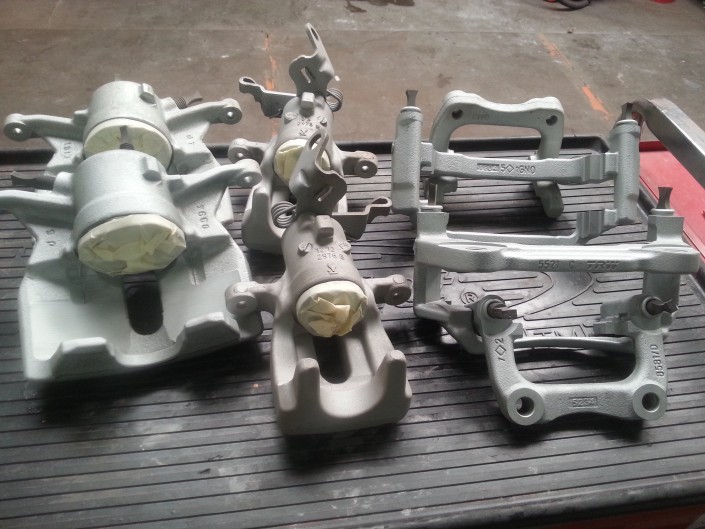 Skoda VRS Brake Caliper Painting Nottingham, Derby & Long Eaton