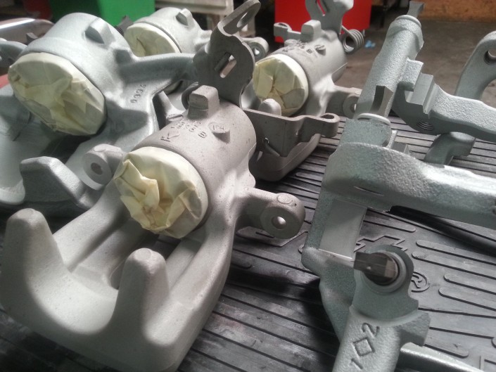 Skoda VRS Brake Caliper Painting Nottingham, Derby & Long Eaton