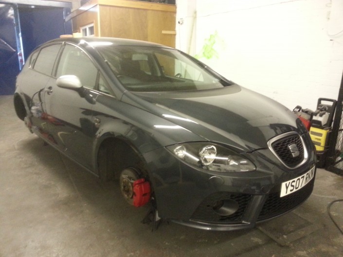 Seat Ibiza Brake Caliper Painting Nottingham, Derby & Long Eaton