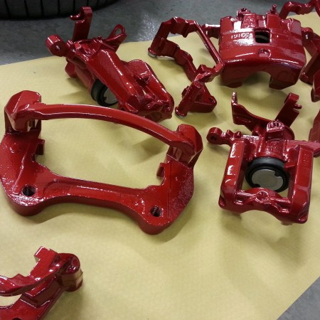 Vauxhall Brake Caliper Painting Nottingham Derby & Long Eaton