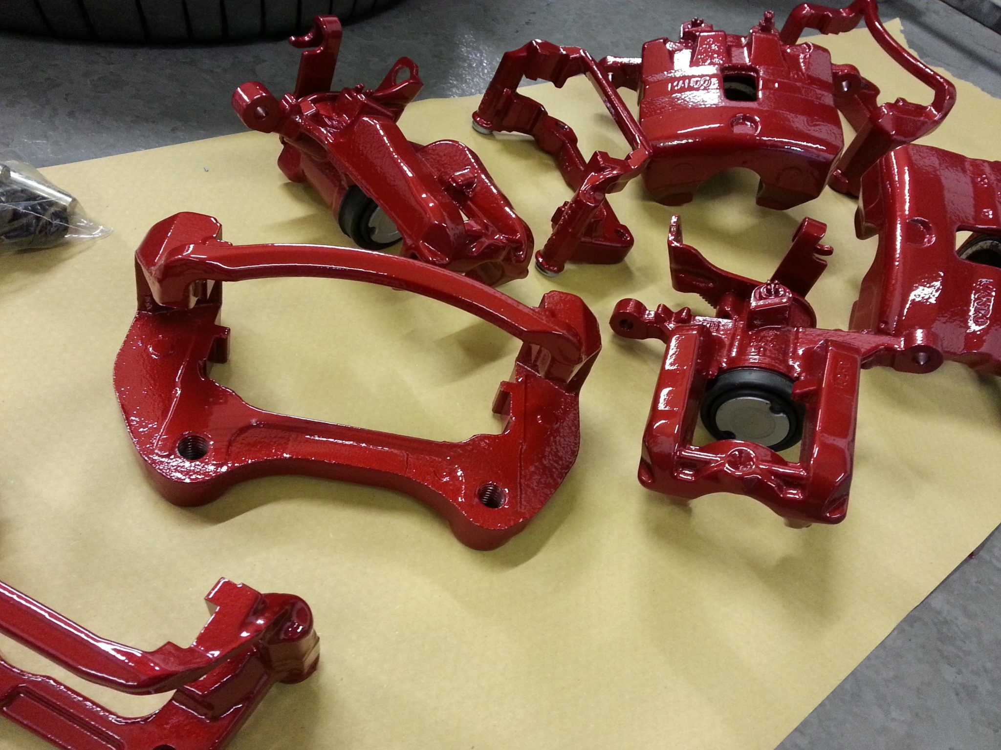 vauxhall brake caliper painting long eaton (13) Professional Alloy