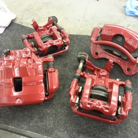 Vauxhall Brake Caliper Painting Nottingham Derby & Long Eaton