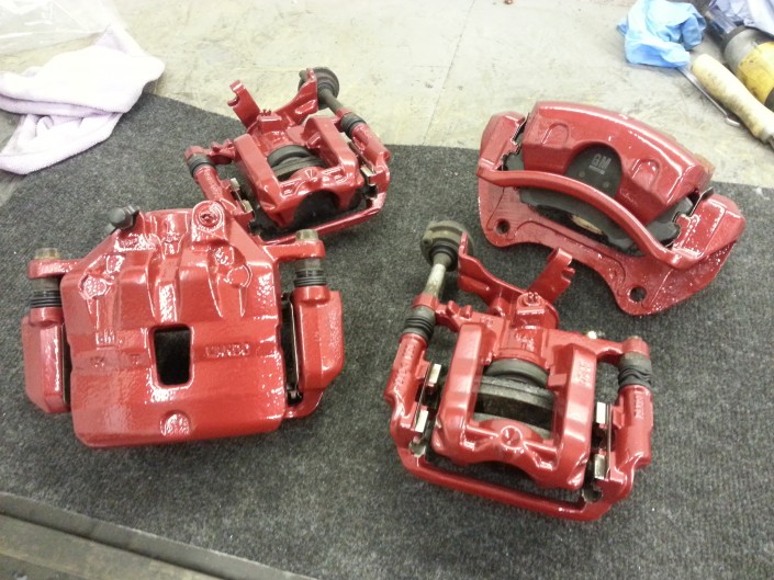 Vauxhall Brake Caliper Painting Nottingham Derby & Long Eaton