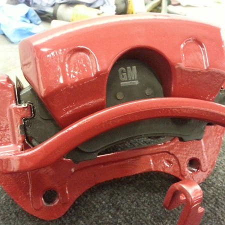 Vauxhall Brake Caliper Painting Nottingham Derby & Long Eaton