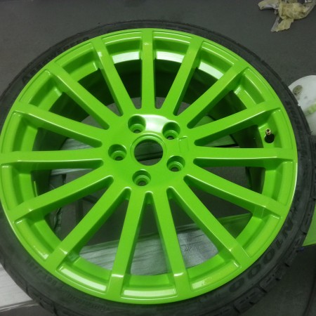 Focus RS Green Alloys Nottingham, Derby & Long Eaton