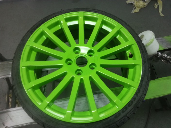 Focus RS Green Alloys Nottingham, Derby & Long Eaton