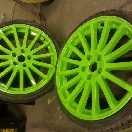 Focus RS Green Alloys Nottingham, Derby & Long Eaton