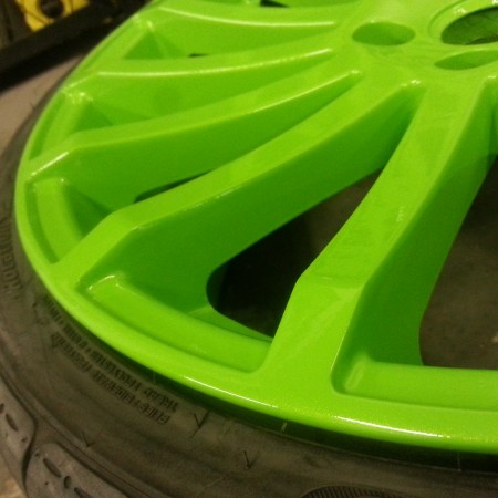 Focus RS Green Alloys Nottingham, Derby & Long Eaton