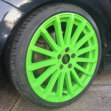 Focus RS Green Alloys Nottingham, Derby & Long Eaton