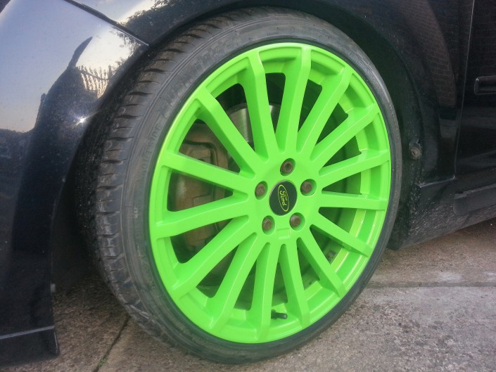 Focus RS Green Alloys Nottingham, Derby & Long Eaton