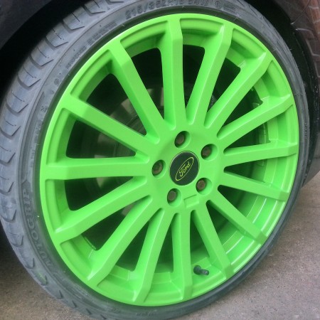 Focus RS Green Alloys Nottingham, Derby & Long Eaton