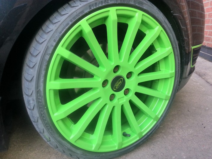 Focus RS Green Alloys Nottingham, Derby & Long Eaton