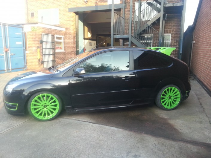 Focus RS Green Alloys Nottingham, Derby & Long Eaton