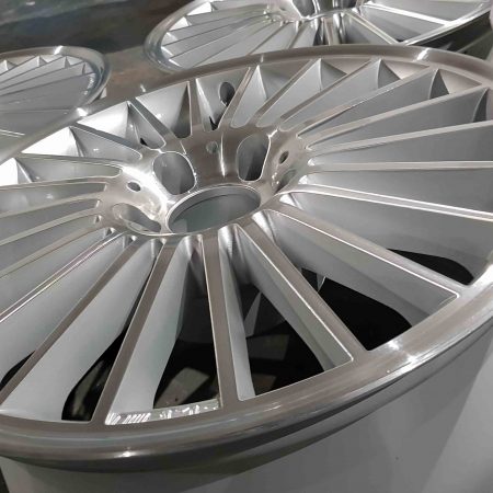 SL55 staggered AMG OEM diamond cut alloy wheels derby nottingham east midlands