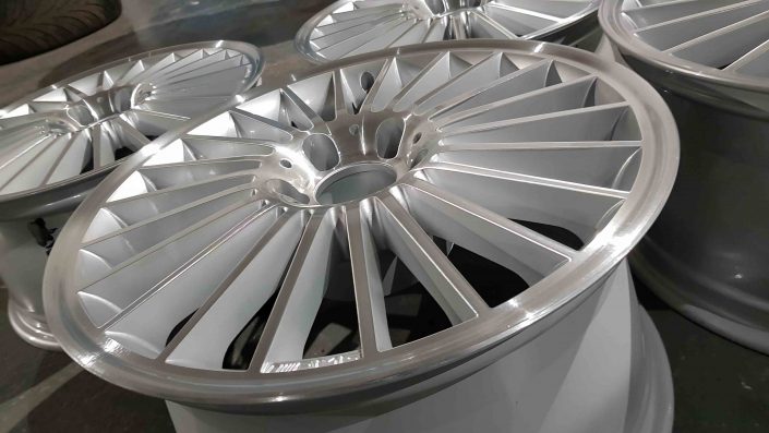 SL55 staggered AMG OEM diamond cut alloy wheels derby nottingham east midlands