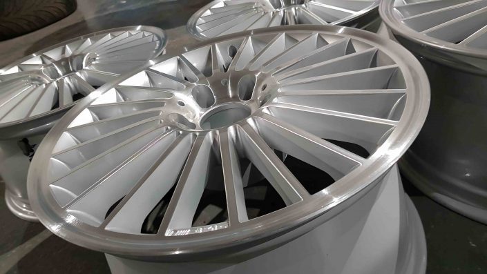SL55 staggered AMG OEM diamond cut alloy wheels derby nottingham east midlands