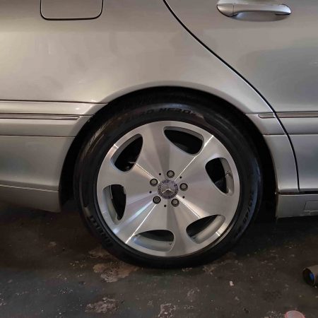 mercedes slab diamond cut CNC lathe alloy wheels derby nottingham long eaton